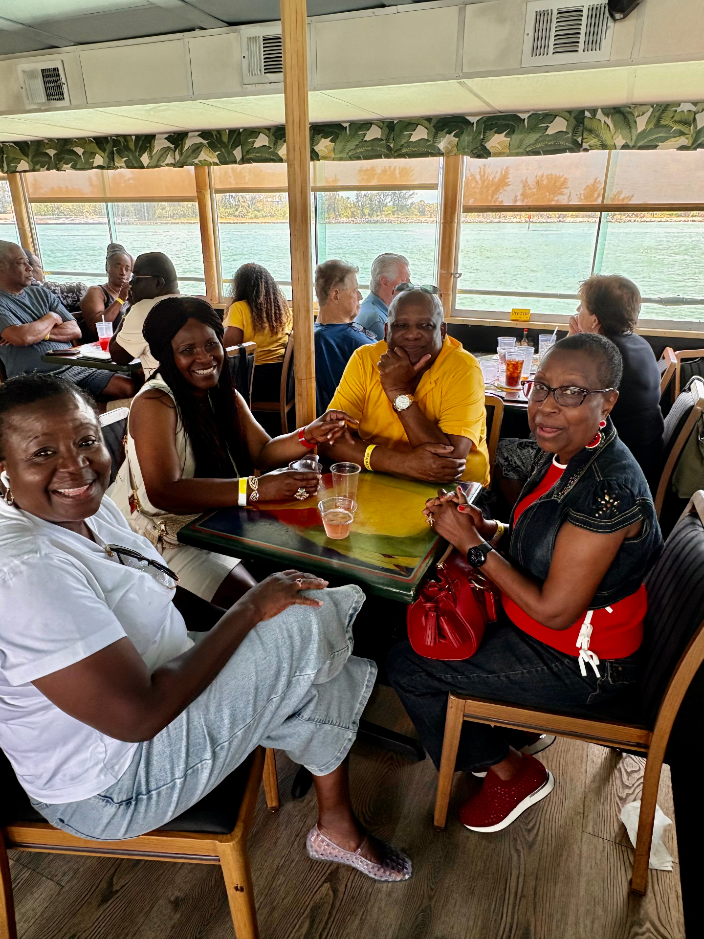 Club gathering moment
