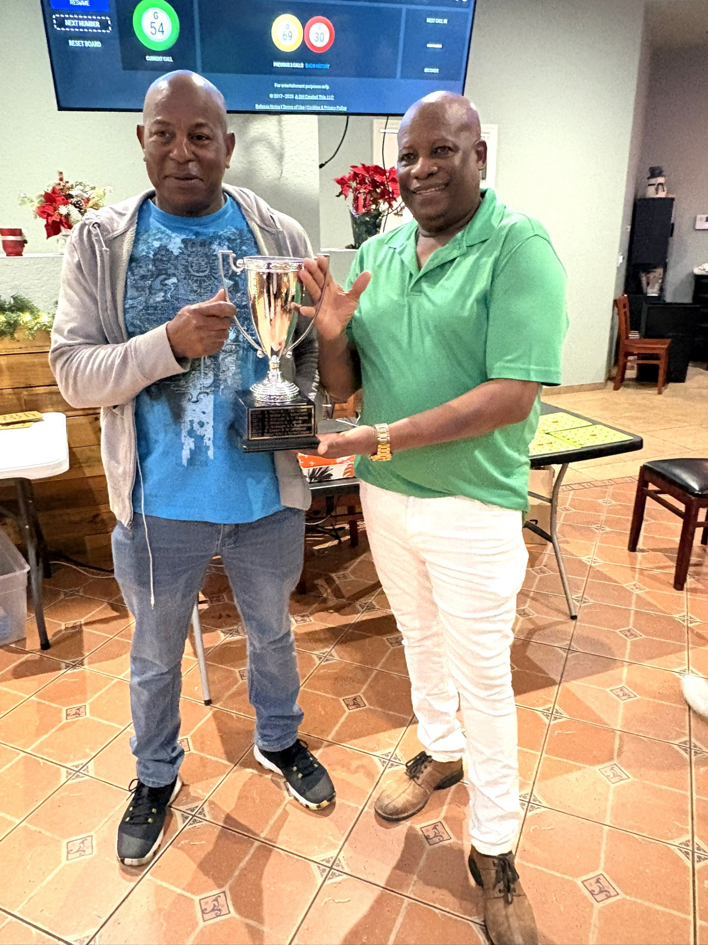 2025 Domino President's Cup trophy presentation